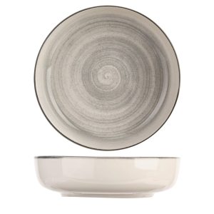 Cosy & Trendy Diepe Borden / Pastaborden Baltic Grey ø 18 cm - 6 stuks