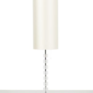 Vloerlamp met plexiglas en chroom
