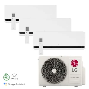 LG DUALCOOL AI AIR Special Multisplit 2x 2.5kw + 1x 3.5kw MU3R21 + 2x P09SND + P12SND