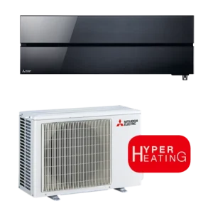 Mitsubishi Electric Hyper Heating 3.5kW MSZ-LN35 Onyx black