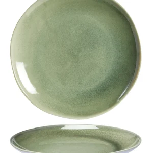 Cookinglife Ontbijtborden / Dessertborden Serene Green ø 20 cm - Aardewerk - 4 stuks