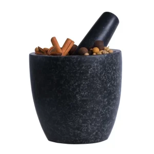 Cookinglife Vijzel Graniet - Zwart ø 13 cm