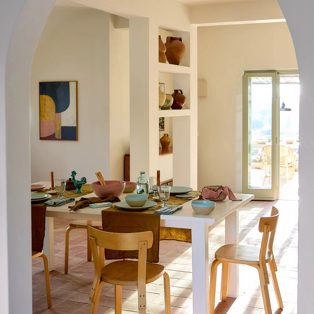 Costa Nova Serviesset Arenito Aqua 18-delig / 6 personen - 6 dinerborden, 6 ontbijtborden & 6 kommen - Afbeelding 5