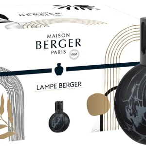 Maison Berger Giftset - Geurbrander Marbrure - Zwart