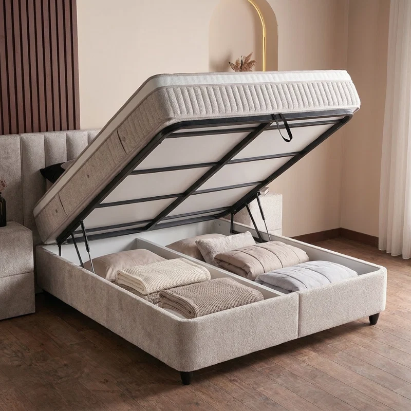 Boxspring met opbergruimte - Penelope - Afbeelding 3