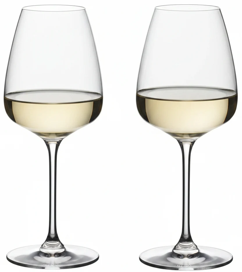 Riedel Witte Wijnglazen Grape@Riedel - Witte Wijn / Rosé / Champagne / Spritz - 550 ml - 2 Stuks - Afbeelding 2