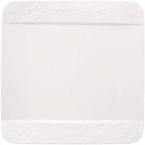 Villeroy & Boch Dinerbord Manufacture Rock - Wit - 28 x 28 cm