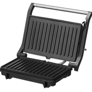 Argon Contactgrill / Paninigrill Zwart - 1000 W