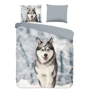 Dekbedovertrek Katoen-Flanel - Husky