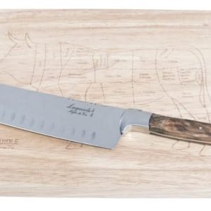 Laguiole Style de Vie Santokumes Olijfhout Met Snijplank