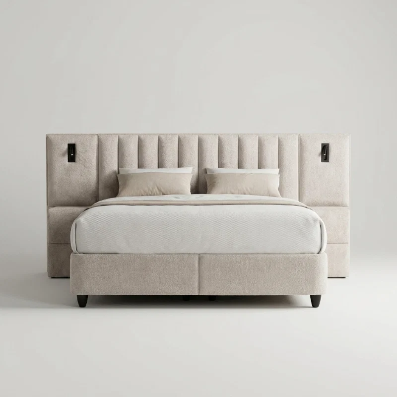 Boxspring met opbergruimte - Penelope - Afbeelding 6