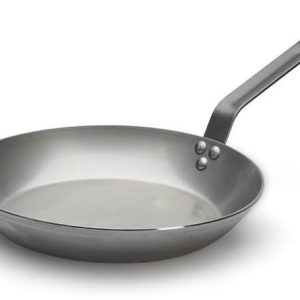 De Buyer Koekenpan Lyonnaise Carbone Plus - Plaatstaal - ø 22 cm - zonder anti-aanbaklaag