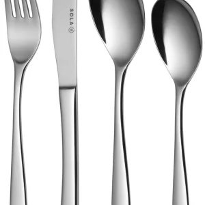Sola Bestekset Lotus - 18/10 RVS - 24 delig / 6 personen
